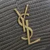 Saint Laurent Lizard - Embossed Leather Crossbody Bag With Gold YSL Logo size:22×8×16cm #A53700