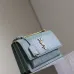 Saint Laurent Python - Embossed Leather Crossbody Bag With Gold YSL Logo size:22×8×6cm #A53694
