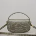 YSL VOLTAIRE Crocodile-Embossed Handbag, 24 x 15 x 5 cm #A63201