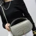 YSL VOLTAIRE Crocodile-Embossed Handbag, 24 x 15 x 5 cm #A63201