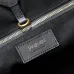 YSL Black Leather Tote Bag With Distinctive V - Shaped Structure #A51652