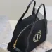 Yves Saint Laurent Rive Gauche Embroidered Top - Handle Bag With Leather Accents size:42×32×18cm #A54318