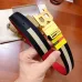 BALLY AAA+ belts width:3.4cm#A51446