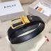 BALLY AAA+ belts width:3.4cm#A51448