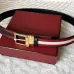 BALLY AAA+ belts width:3.5cm#A51449