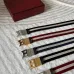 BALLY AAA+ belts width:3.5cm #A51451