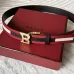 BALLY AAA+ belts width:3.5cm #A51451