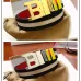 BALLY AAA+ belts width:3.4cm#A51457