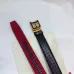 BALLY AAA+ belts width:3.4cm#A51459