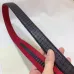 BALLY AAA+ belts width:3.4cm#A51459