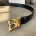 BALLY AAA+ belts width:3.5cm#A51461