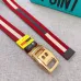 BALLY AAA+ belts width:3.4cm#A51470