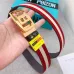 BALLY AAA+ belts width:3.4cm#A51470
