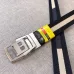 BALLY AAA+ belts width:3.4cm#A51470
