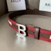 BALLY AAA+ belts width:3.5cm #A51471