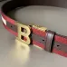 BALLY AAA+ belts width:3.5cm #A51471