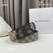 Balenciaga W3.8cm AAA+ Leather Belts #999930802