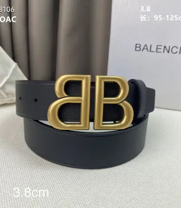 Balenciaga W3.8cm AAA+ Leather Belts #999930803