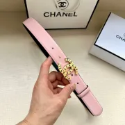 Chanel AAA+ Leather Belts 3cm #A33418