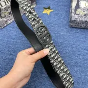 Dior AAA+ Leather belts Wide 3.5cm #A33391
