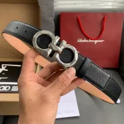 Ferragamo AAA+ Leather Belts Wide 3.5cm #A33405