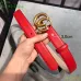 Gucci AAA+ Leather Belts W3cm #9129902