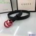 Gucci AAA+ Leather Belts W3cm #9129903