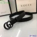 Gucci AAA+ Leather Belts W3cm #9129903