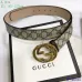 Gucci AAA+ Leather Belts for Men W4cm #9129898