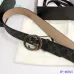 Gucci AAA+ Leather Belts for Men W4cm #9129899