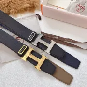 HERMES AAA+ Belts Luxury Design Fashion Original leather  Genuine packaging width:3.8cm #A53991