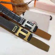 HERMES AAA+ Belts Luxury Design Fashion Original leather  Genuine packaging width:3.8cm #A53992