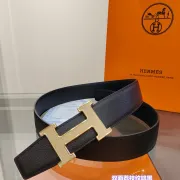 HERMES AAA+ Belts Luxury Design Fashion Original leather  Genuine packaging width:3.8cm #A53993