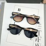 Chanel Sunglasses women' fashion  Rectangle Butterfly glasses #A53480