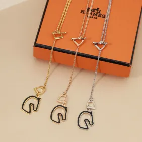 HERMES Necklaces #A65558