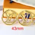 Louis Vuitton Louise Hoop Earrings 33mm/43mm #999931332