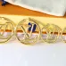 Louis Vuitton Louise Hoop Earrings 33mm/43mm #999931332