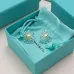 Tiffany Designer Style earrings  and  original box #A65192
