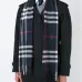 Burberry Men's Scarf Navy blue cashmere #9115986