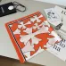 CELINE Designer Style Neck Scarves  Silk Scarves  Shawls  #A63063