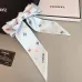 Chanel Scarf Small scarf decorate the bag scarf strap #A48579