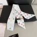 Chanel Scarf Small scarf decorate the bag scarf strap #A48579