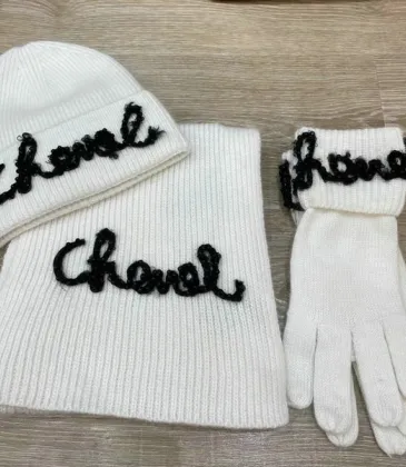 Chanel Wool knitted Scarf and cap #999909583