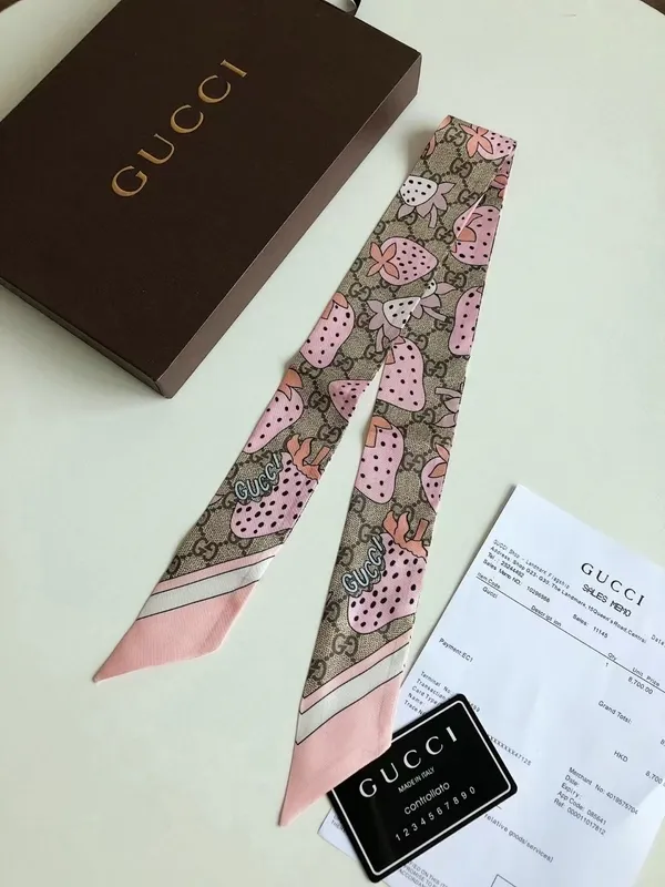 Brand G small Scarf wristlet #99903554