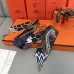 HERMES Scarf Small scarf decorate the bag scarf strap #A48566