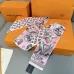 Louis Vuitton Scarf Small scarf decorate the bag scarf strap #A48588