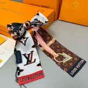 Louis Vuitton Scarf Small scarf decorate the bag scarf strap #A48602