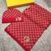 Louis Vuitton Wool knitted Scarf and cap #999909587