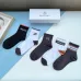 BALENCIAGA  Trendy Letter Striped Crew Socks (Unisex) #A59251