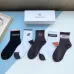 BALENCIAGA  Trendy Letter Striped Crew Socks (Unisex) #A59251